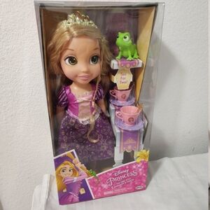 Rapunzel Purple Doll with Tea Set